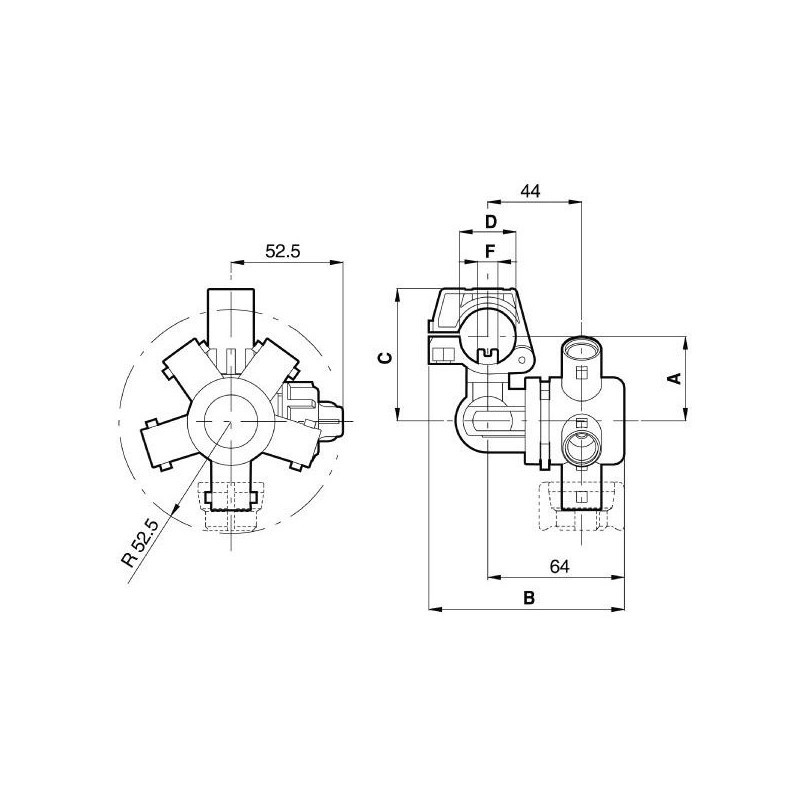 GŁOWICA ARAG (3) D.1/2 F.7 4064237