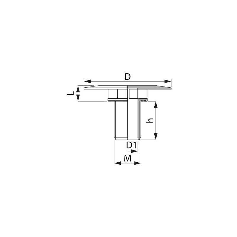 PODPR.ODPOW.BEZWIR. 504108 2 1/2 "