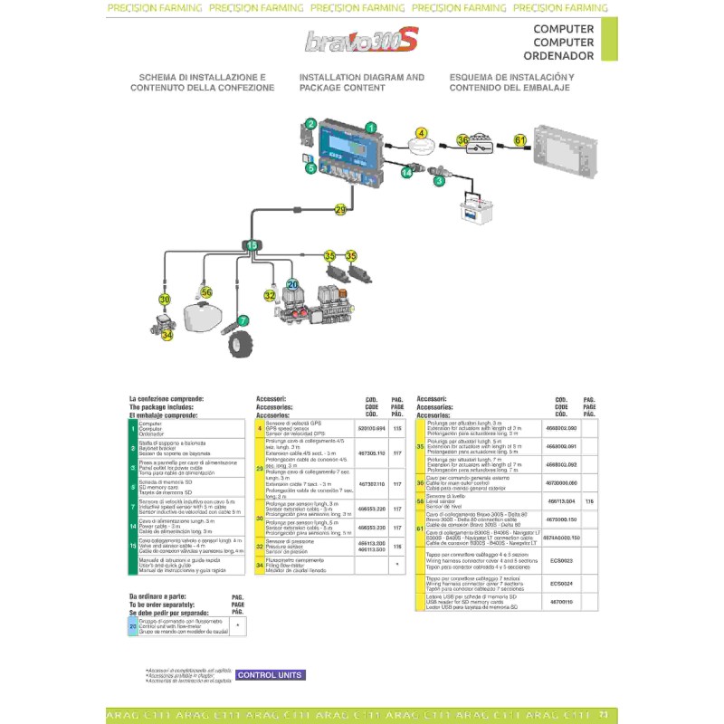 KOMPUTER BRAVO 300S SAD. 46734401 4-SEKC.