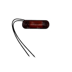 LAMPA POZYCYJNA TYLNA W-97.3 12-24V 12-LED 715 CZERWONA