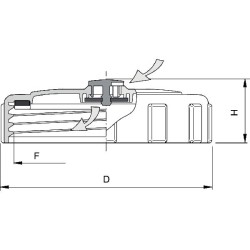 NAKRĘTKA ZB.CZYSTEJ WODY (DELTA  ARIA) 354230