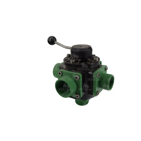 ZAWÓR KUL. VTDC0600.KR2 2" 5-DR.VITON+PTFE WER.KRUKOWIAK 2"