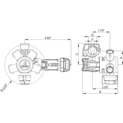 GŁOWICA ARAG (5) 1/2"4064T941 SELETRON