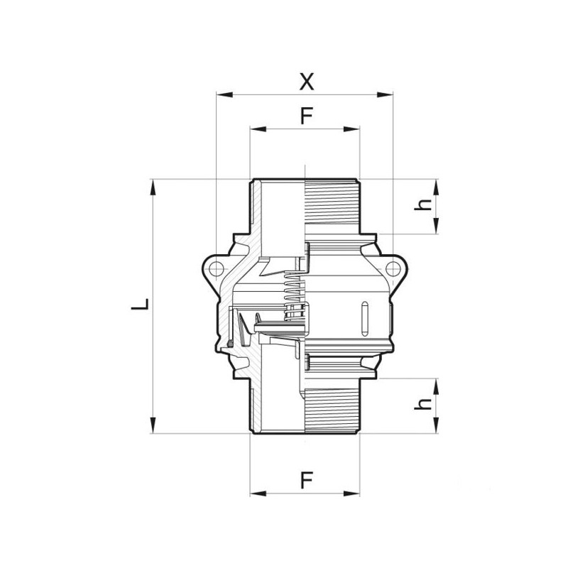 ZAWÓR PRZECIW.ARAG 3"M-3"M 5042019