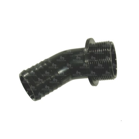 KOLANKO 114640  1 1/2"  D.40 ZGZ   45°