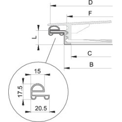 KOŁNIERZ POKR.WLEW. 350640 D.355