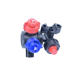 GŁOWICA ROZPYLACZA  "5" F.10 1/2" KPL.CER