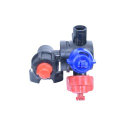 GŁOWICA ROZPYLACZA  "5" F.10 1/2" KPL.POM TT 03 04