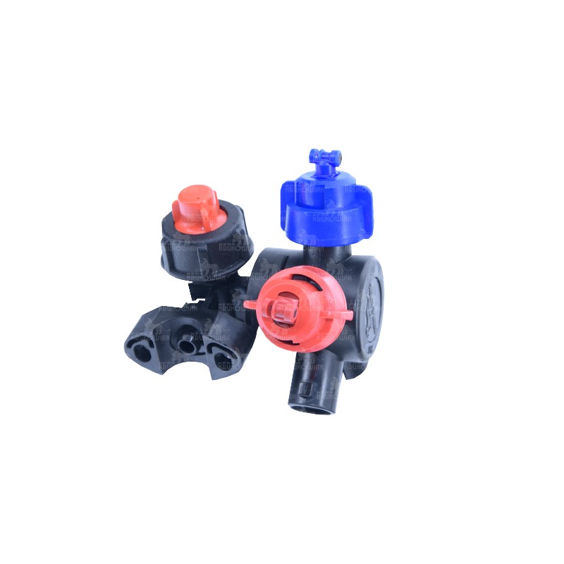 GŁOWICA ROZPYLACZA  "5" F.10 1/2" KPL.POM TT 03 04