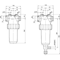 FILTR ODSTOJNIKA T5M/T5F 32620M35