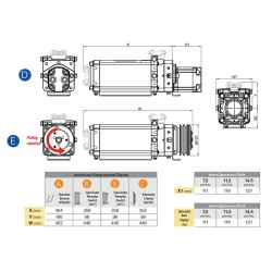 POMPA MP400 5S  T7F-T6F  97005001