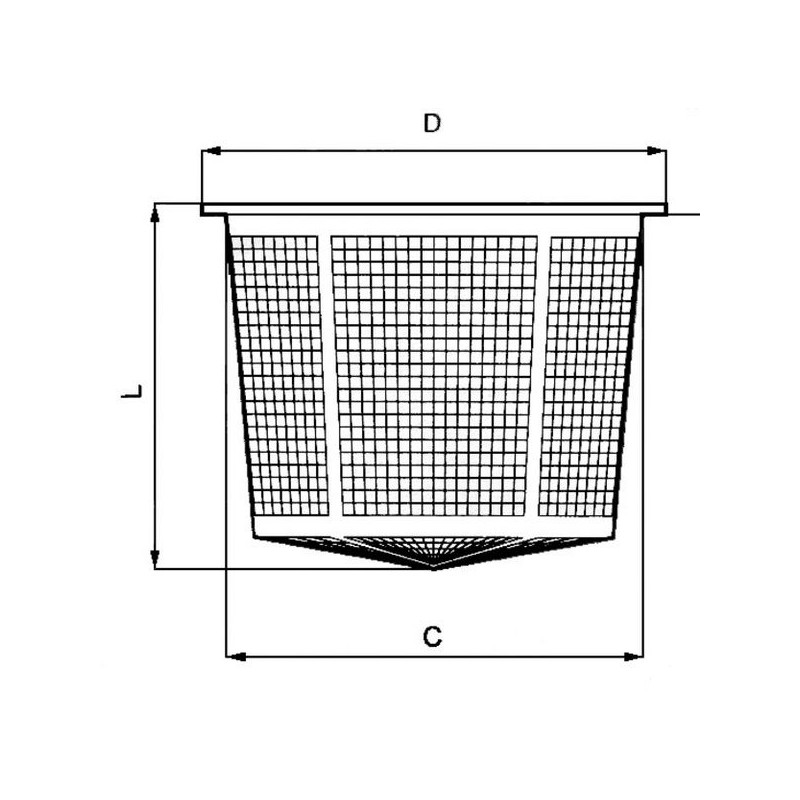 SITO WLEWOWE 300130 D.400*254  8159001