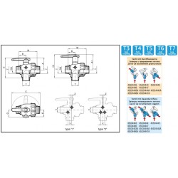 ZAWÓR KUL. 45524446  3DR  T6  11/2"  (M/M/M)
