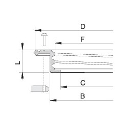 KOŁNIERZ POKR. WLEW. 3502420 D.255