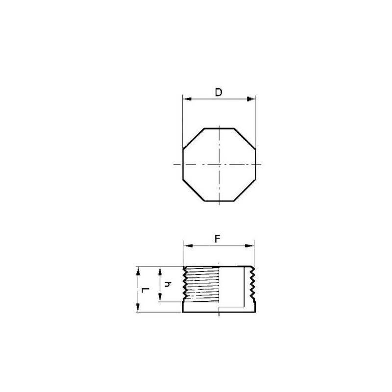 ZAŚLEPKA 215001 1/4"M