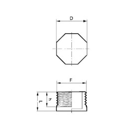 ZAŚLEPKA 215010 3/8"M