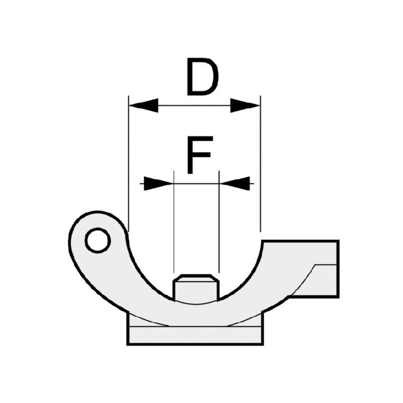 GŁOWICA ARAG (1) 402535 1/2" F7 CLAMP