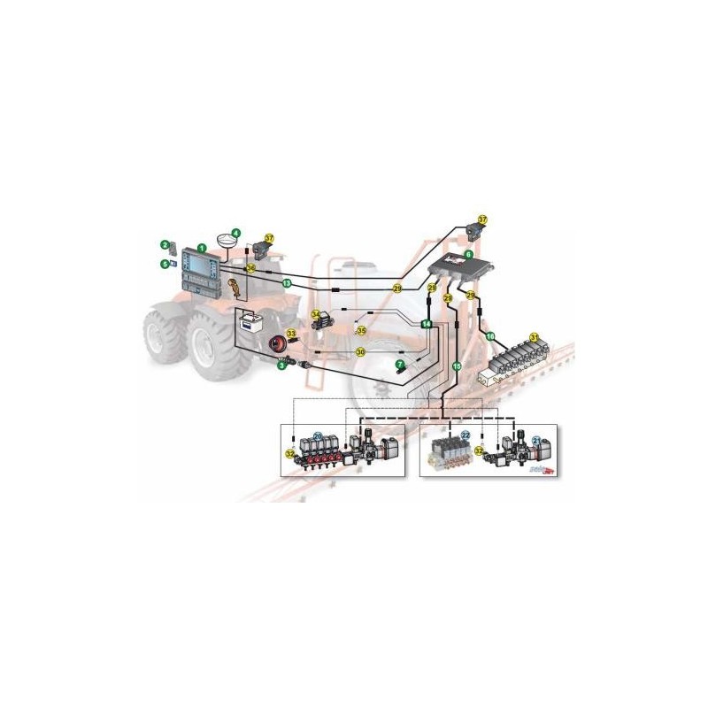 KABEL   H2O 300S/400S 13W  46732D00.100