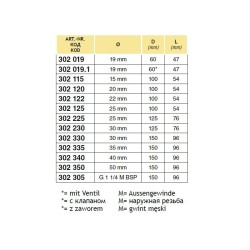 EŻEKTOR  302340 FI150-D.40