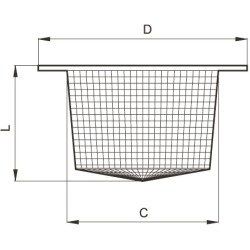 SITO PLASTIKOWE 300212  D.208*115