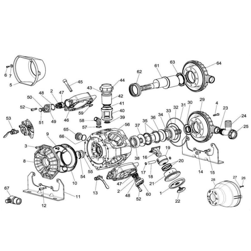 GŁOWICA POMPY POLY 410105092