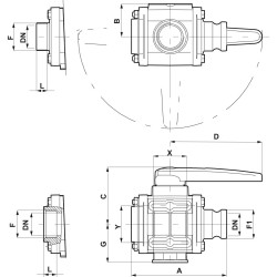 ZAWÓR KUL. 453026H77 2"M 3-DR.
