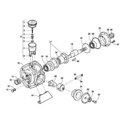KORBOWÓD POMPY BP-235
 0205003300
 3SZT/KPL  00061-00034
