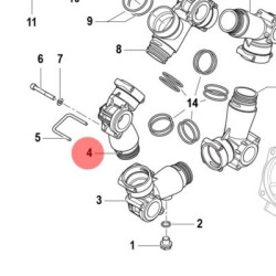 PRZYŁĄCZE KOLEKTORA POMPY BPS 260  3213003200