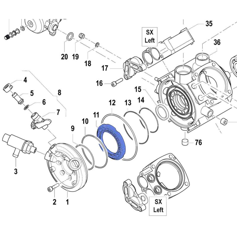 DOCISK POKRYWY PRZEDNIEJ 0602005900