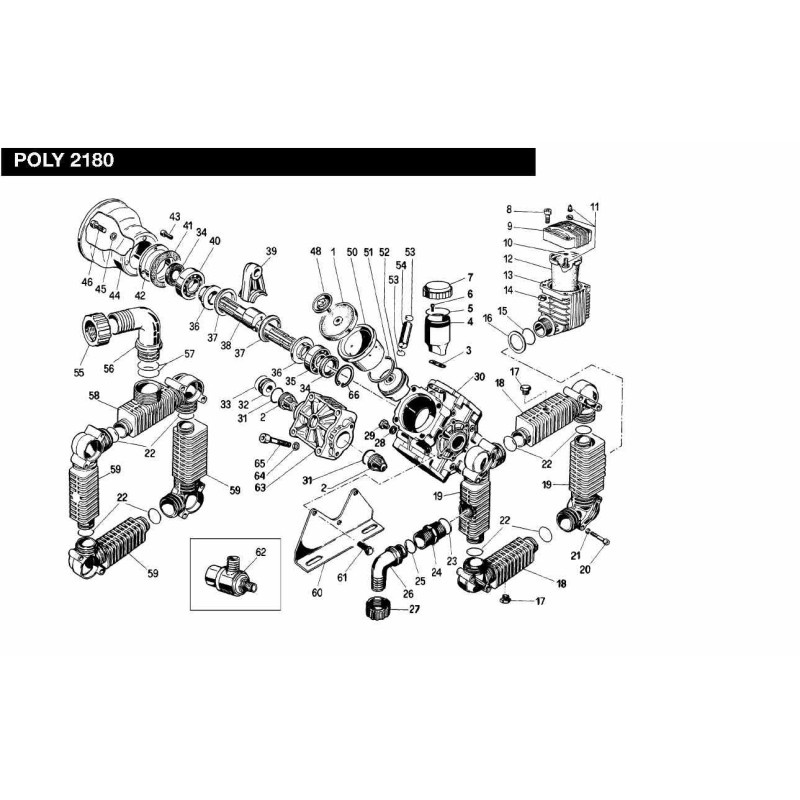 KOLEKTOR POMPY POLY 2180 G2"  280072322