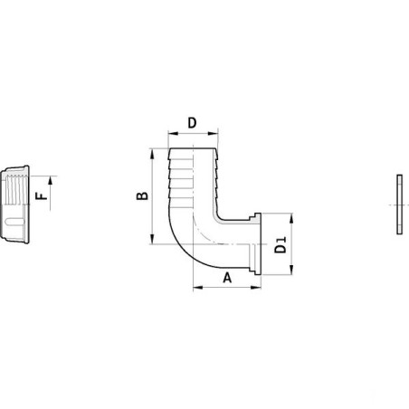 KOLANKO 115313 3/4" D.13