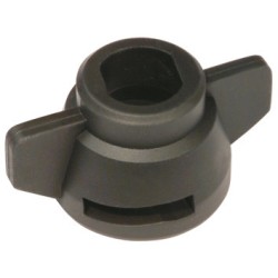 KOŁPAK POD DYSZE "HARDI" CZARNY  422CPHTF01