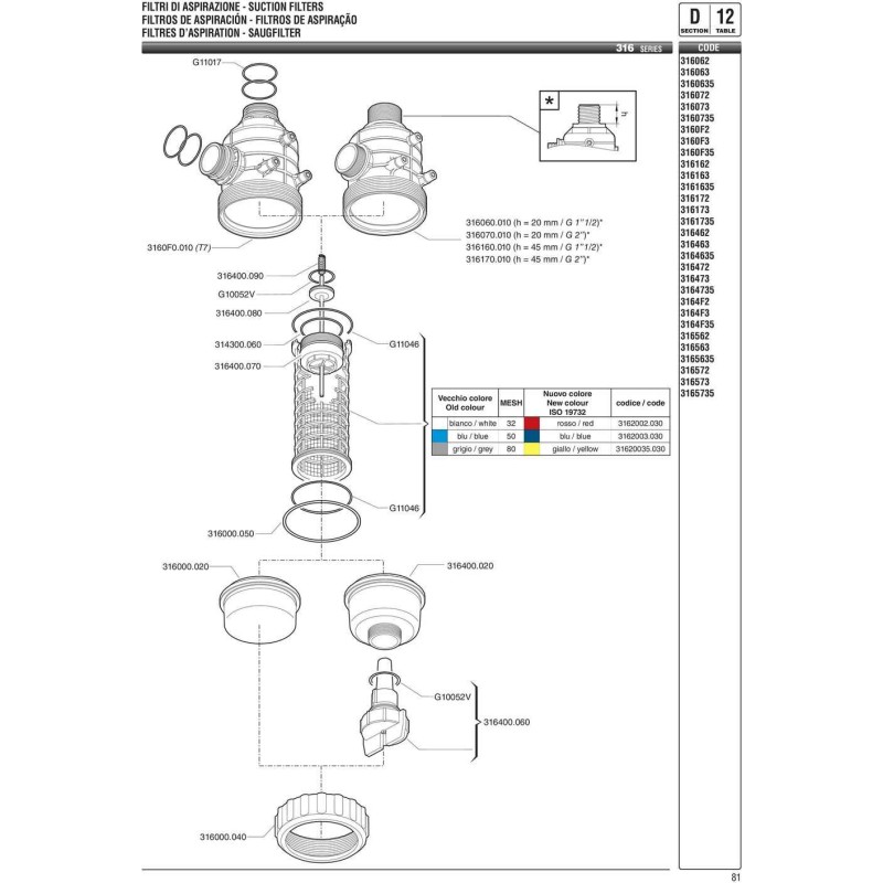 ZAWÓR ODCIN. FILTRA 1 1/2" 3162400.080
