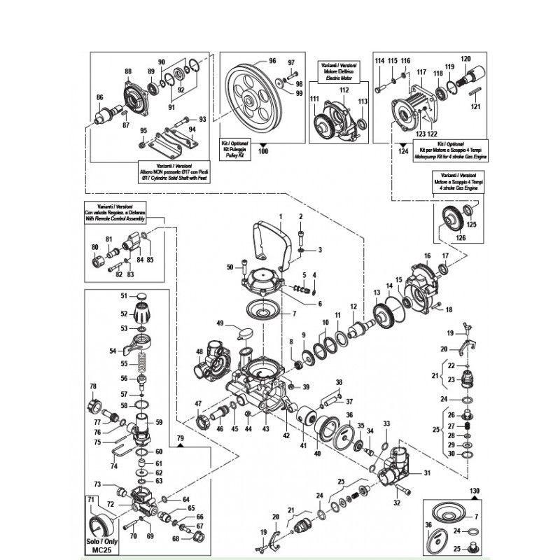 ŚRUBA GŁ. TŁOCZĄCEJ MC 20 3605003200