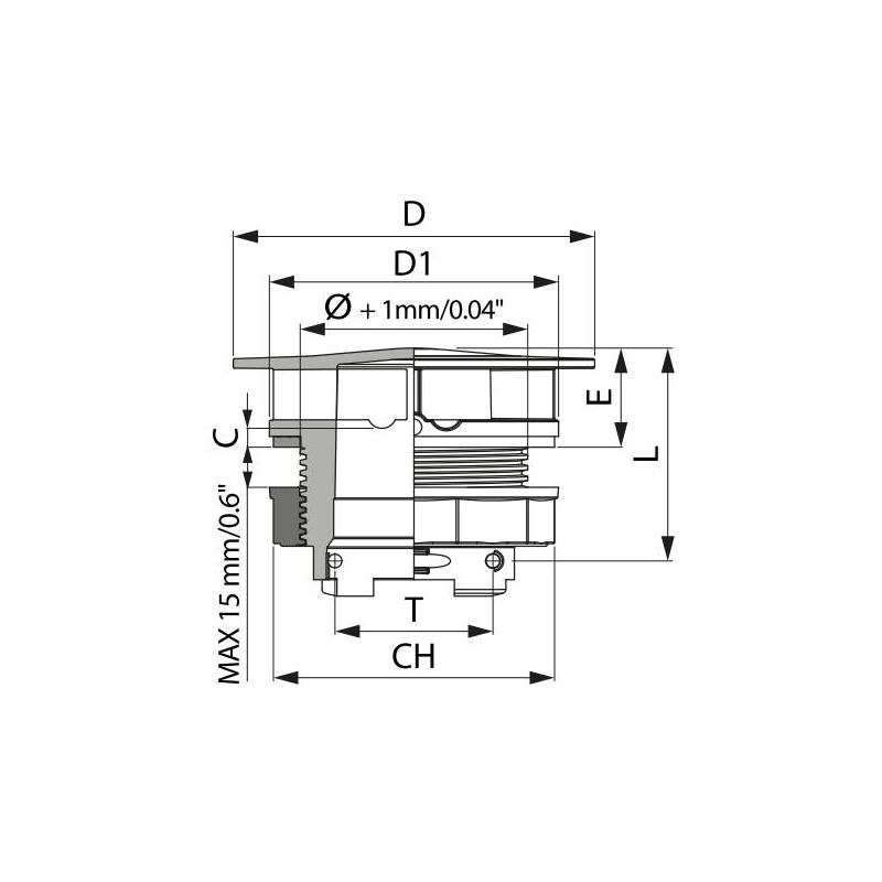 KRÓCIEC Z KOŁ. 3" T7F 229170