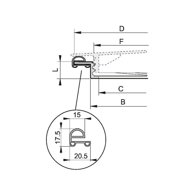 KOŁNIERZ POKR.WLEW. 350660
