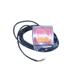 LAMPA TYLNA LED 12-36V FT-122 M40 3-FUNKC.UNIWERSALNA 4M.